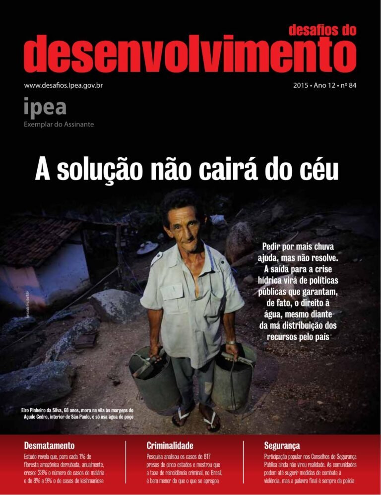 Capa da Desafios do Desenvolvimento — nº 84 — 2015