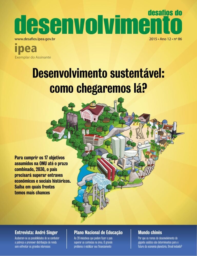 Capa da Desafios do Desenvolvimento — nº 86 — 2015