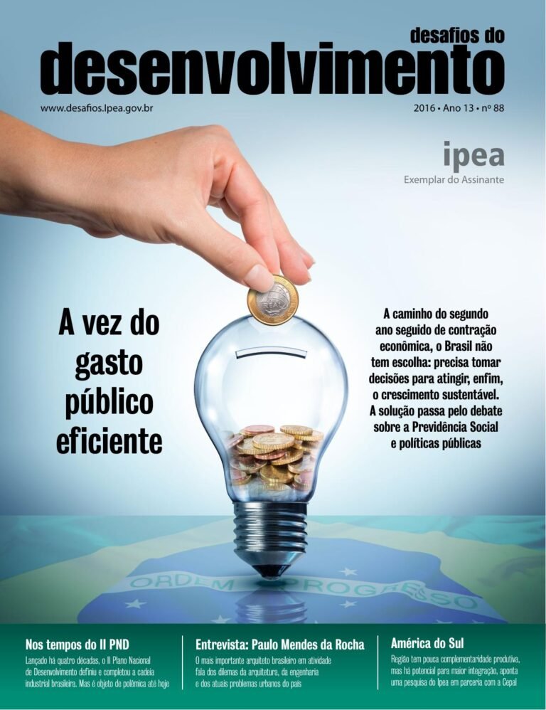 Capa da Desafios do Desenvolvimento — nº 88 — 2016