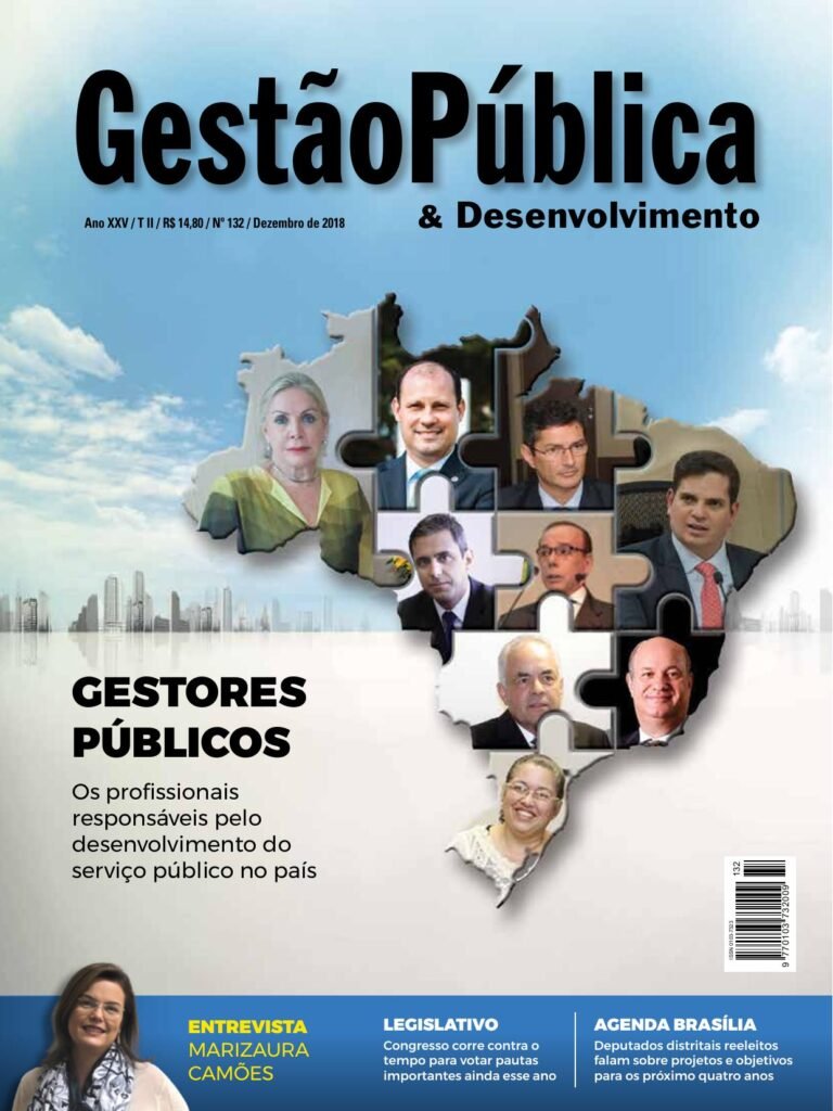 Capa da Gestão Pública & Desenvolvimento — nº 132 — Dezembro/2018
