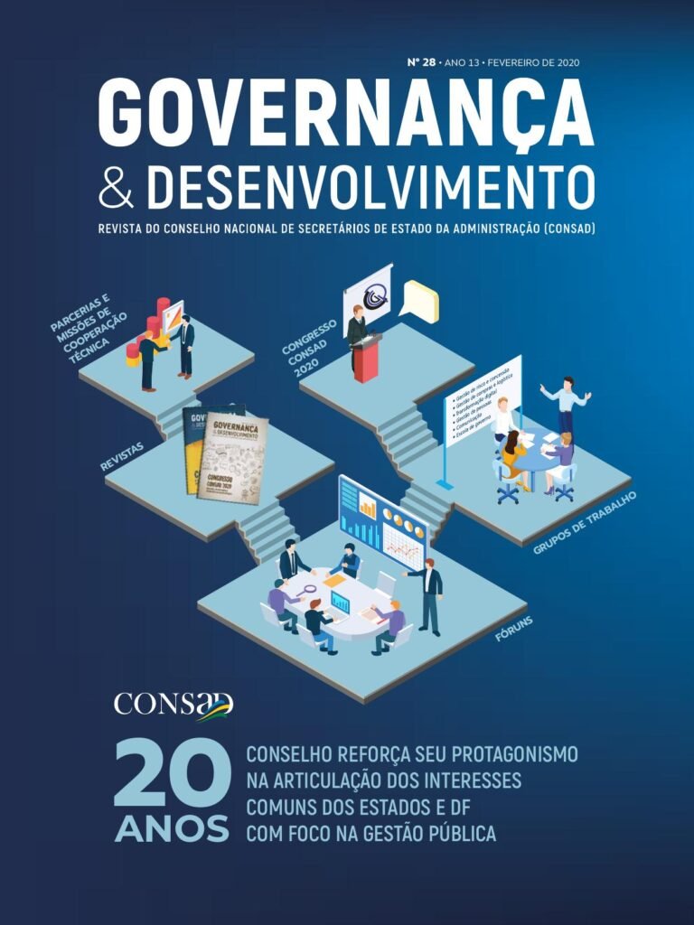 Capa da CONSAD — nº 28 — Fevereiro/2020