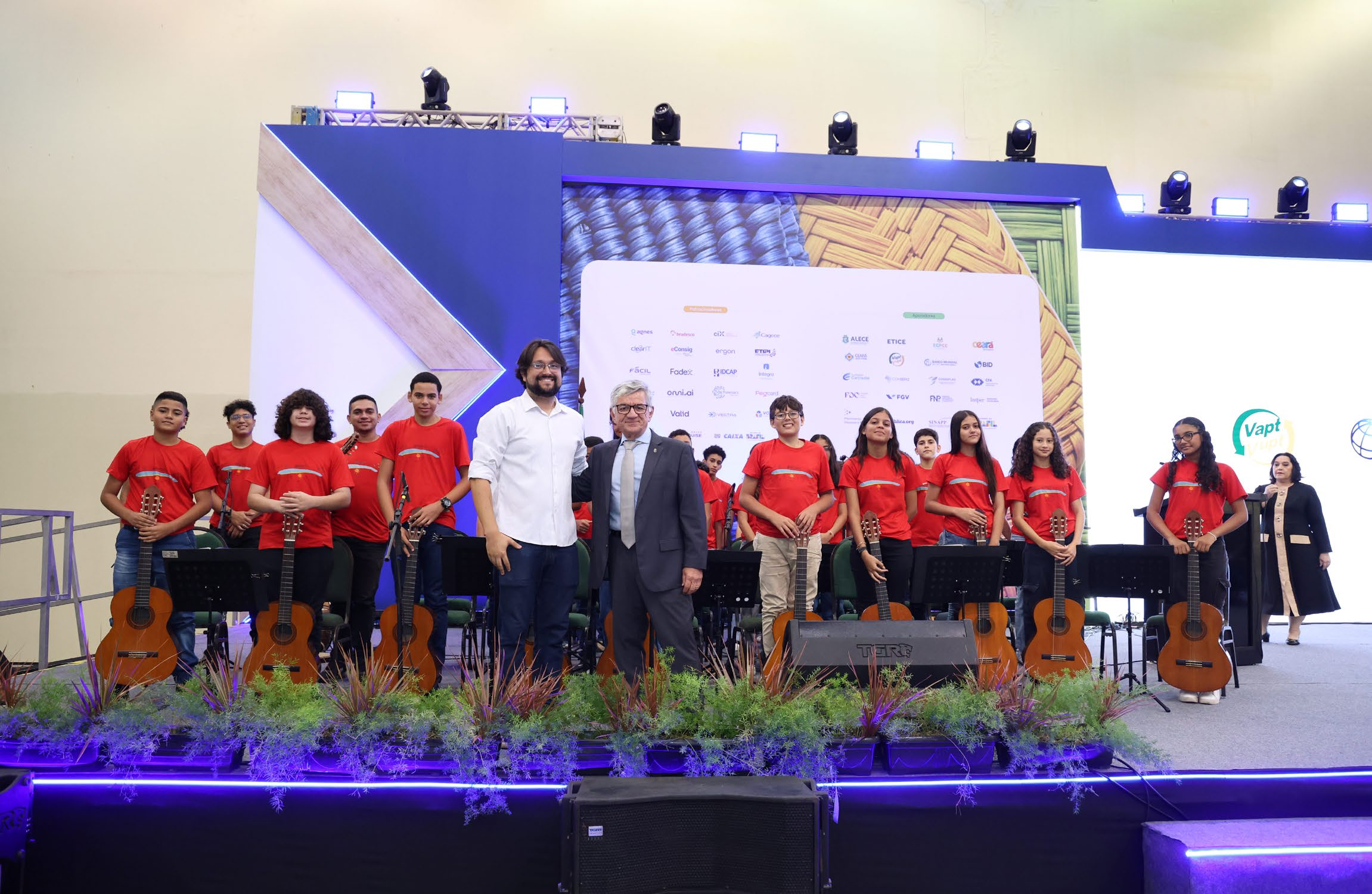Cerimônia de abertura do XV Congresso Consad em Fortaleza