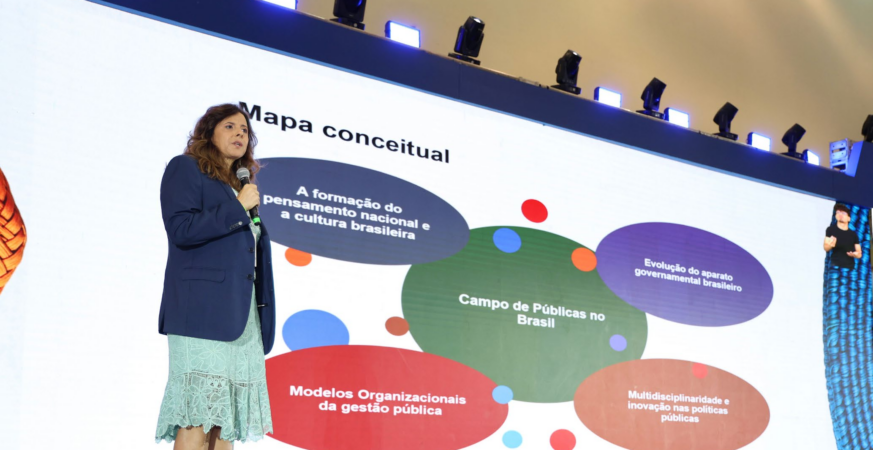 Cláudia Passador, presidente da SBAP, no XV Consad