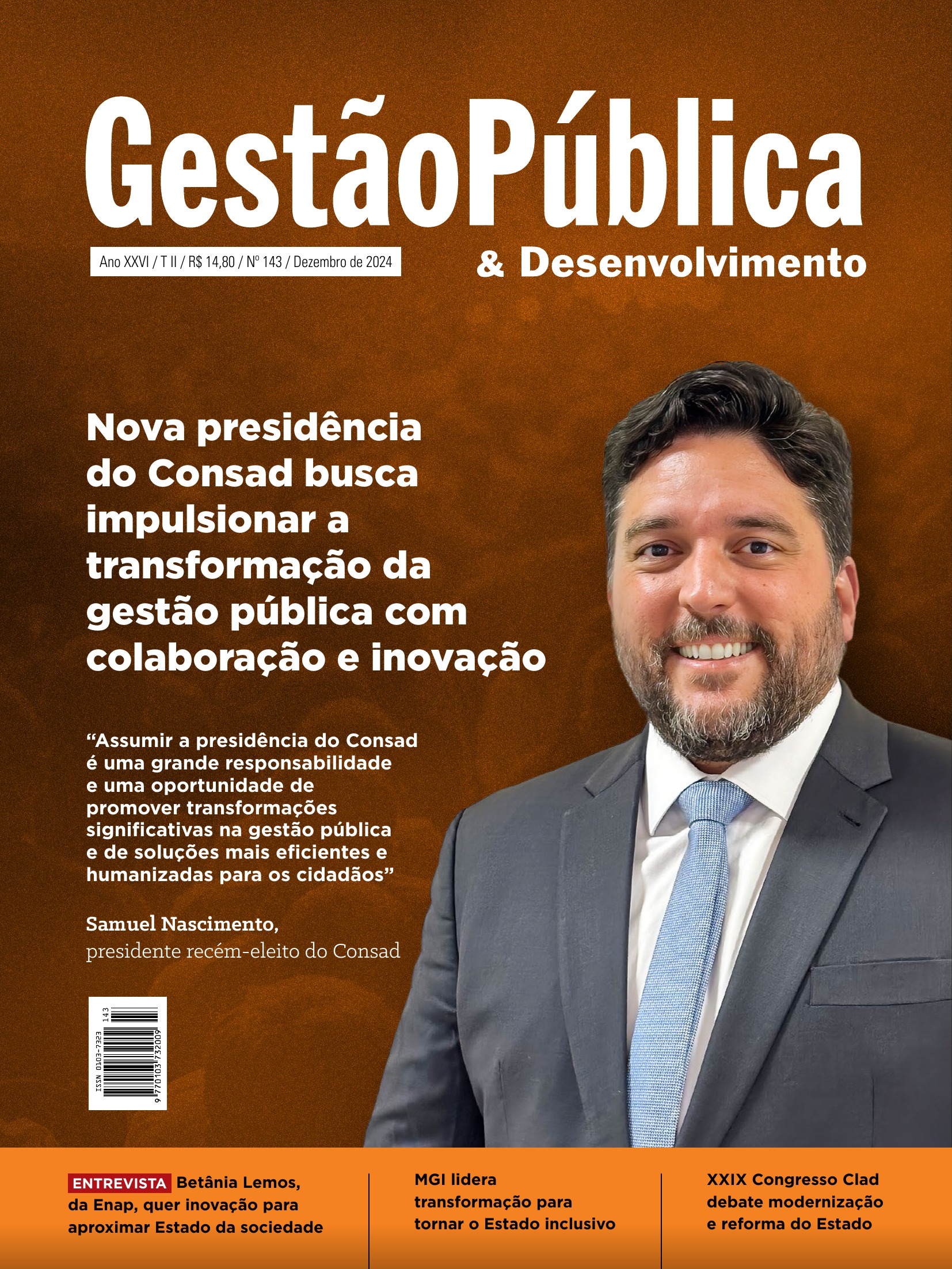 Capa da edição 143