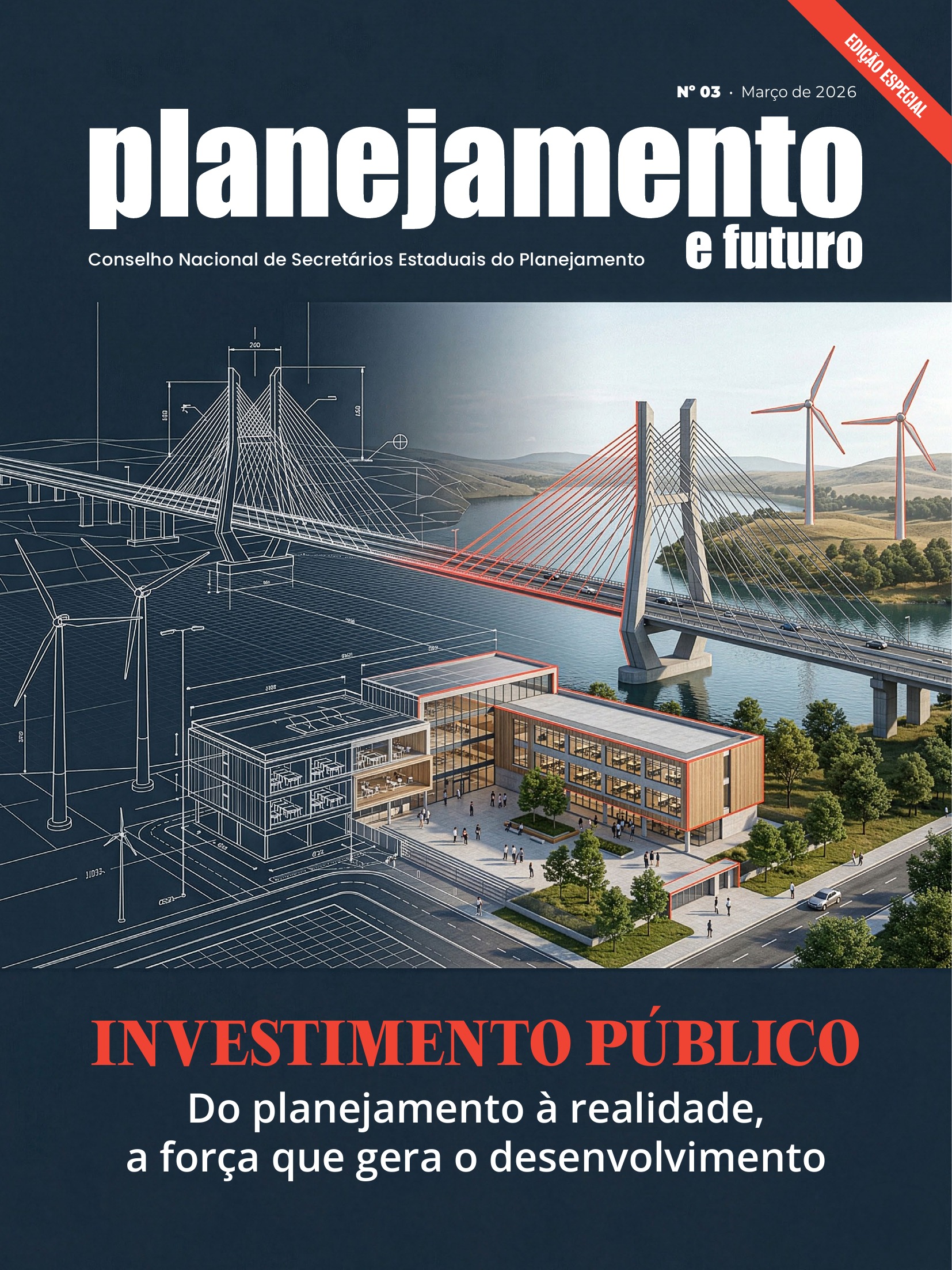 Capa da revista Planejamento e Futuro